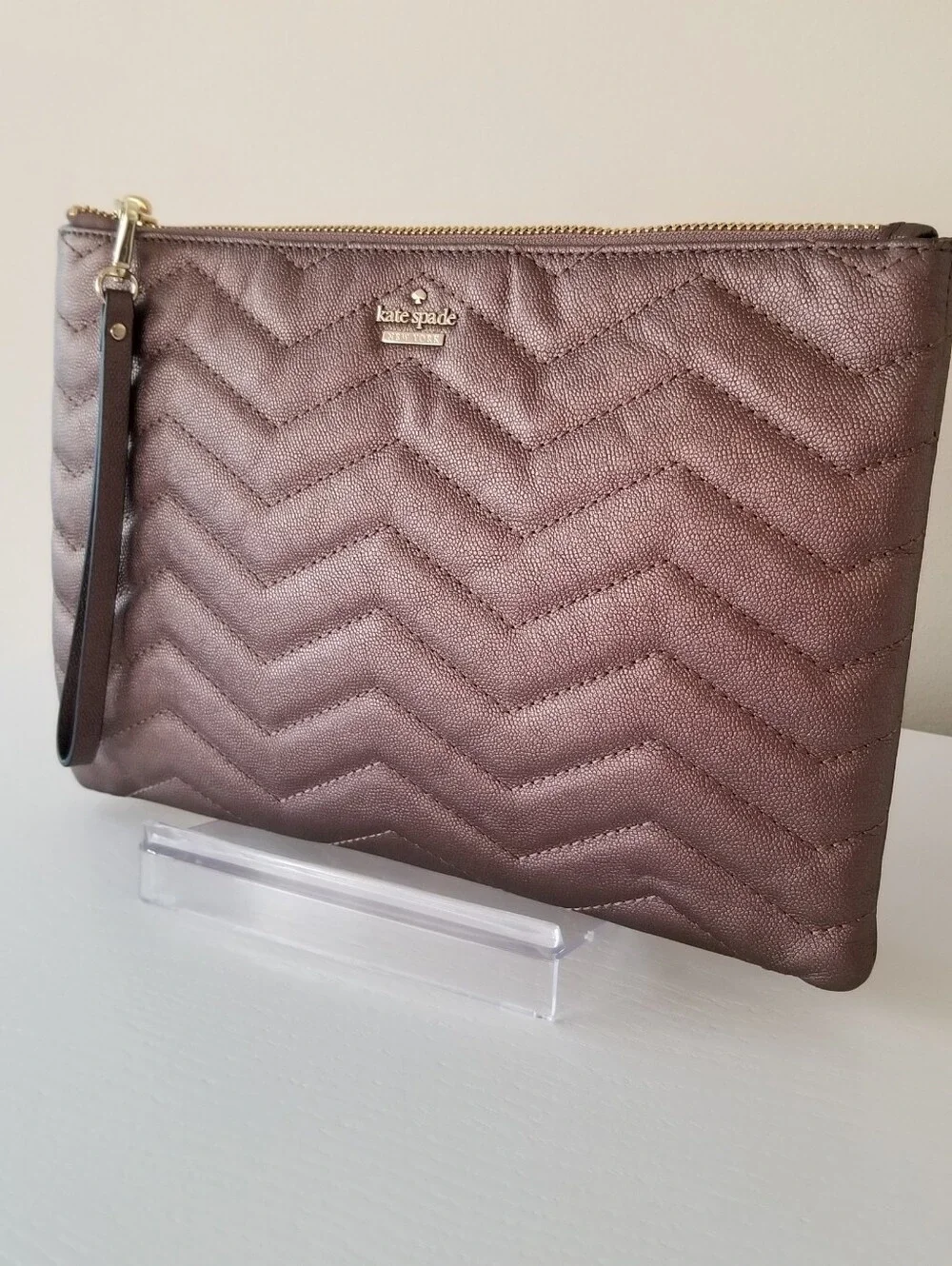 Kate Spade Large Quilted Clutch Wristlet